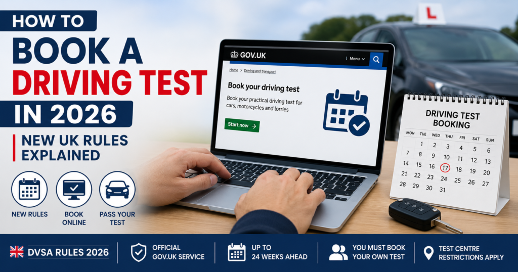 How to Book a Driving Test in 2026: New UK Rules Explained