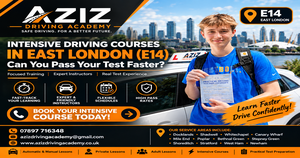 Intensive Driving Courses in East London (E14): Can You Pass Your Test Faster?